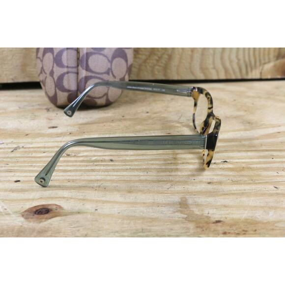 Coach Eyeglass Womens Dark Vintage Tortoise Eyeglasses with Case Hadley 5093 - Picture 7 of 10